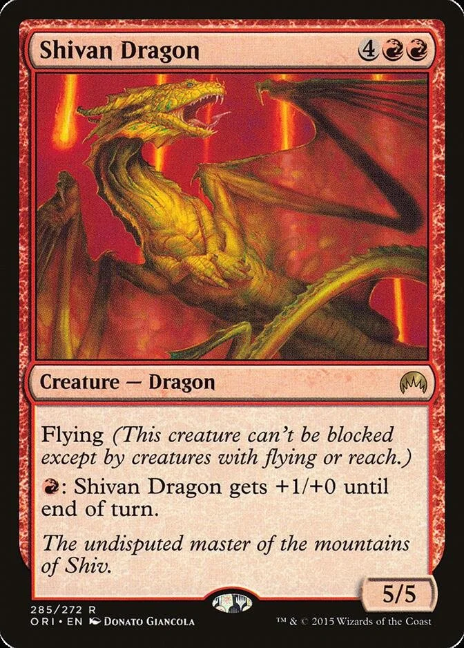 Shivan Dragon [ORI] (F)
