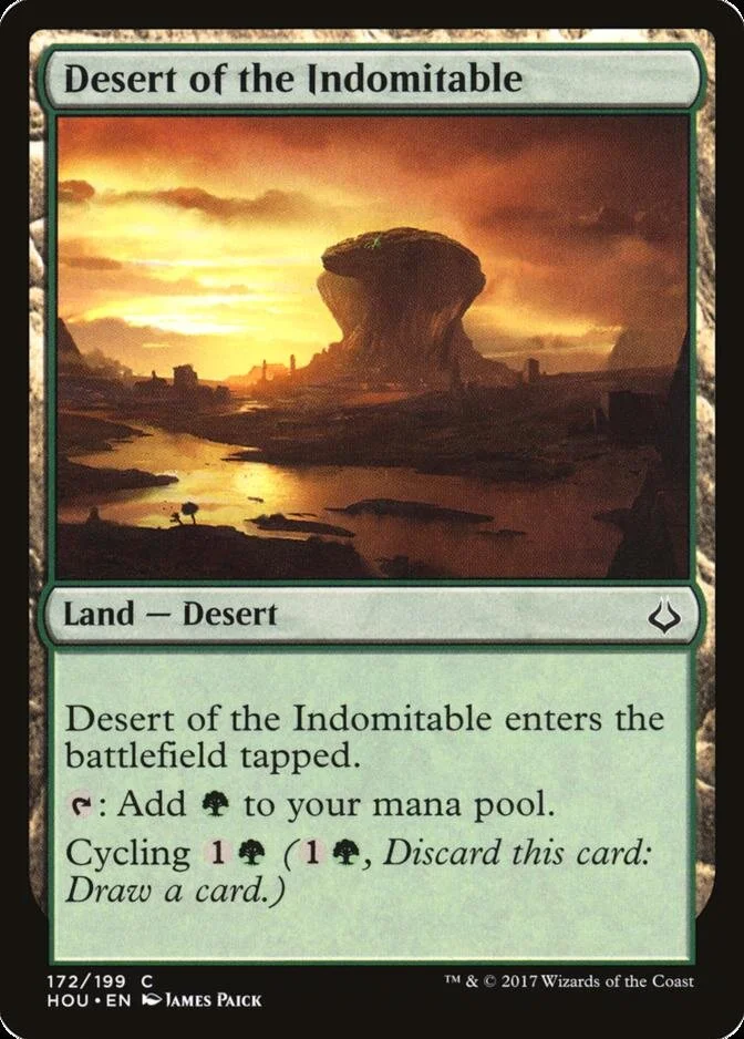 Desert of the Indomitable [HOU]
