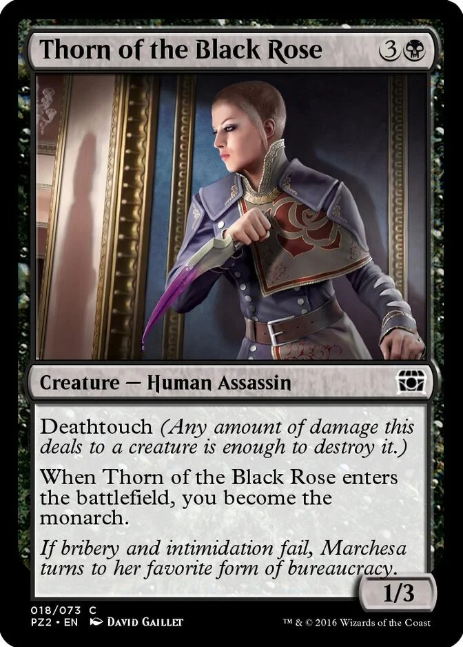 Thorn of the Black Rose [PZ2] (F)