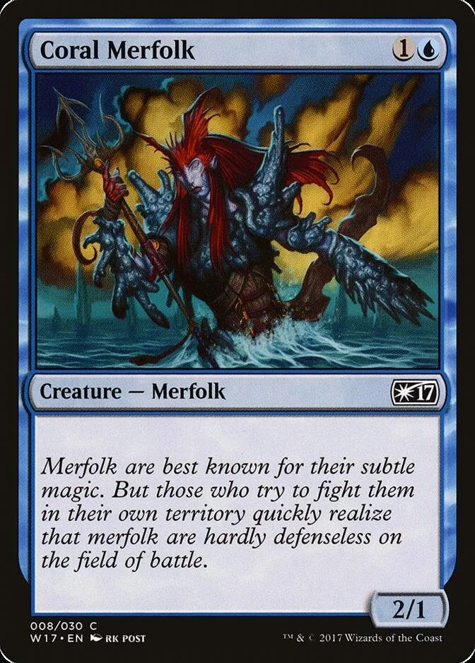 Coral Merfolk [W17]