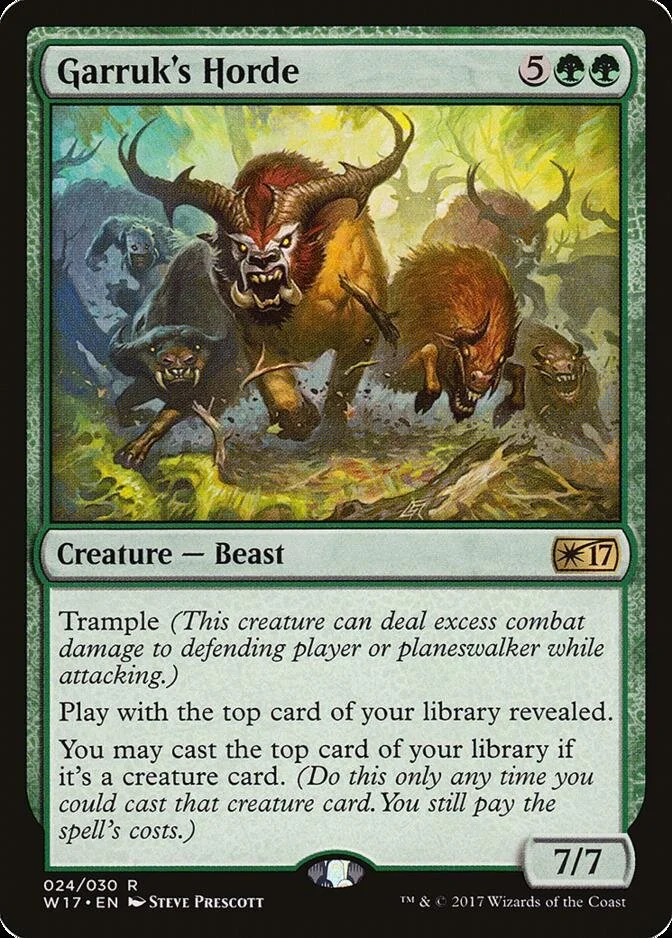 Garruk's Horde [W17] (F)