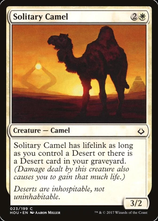 Solitary Camel [HOU]