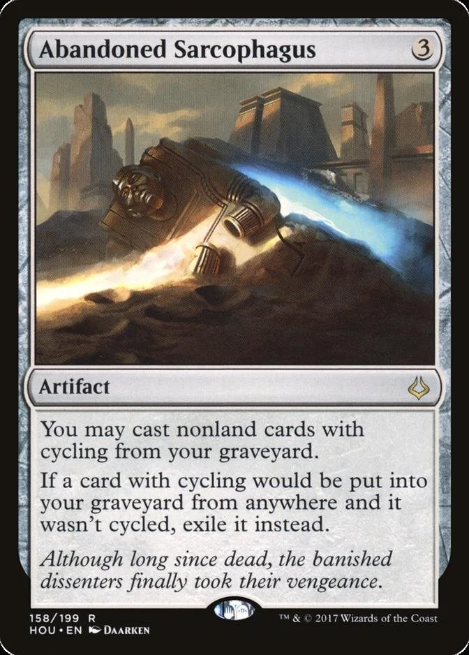 Abandoned Sarcophagus [HOU]