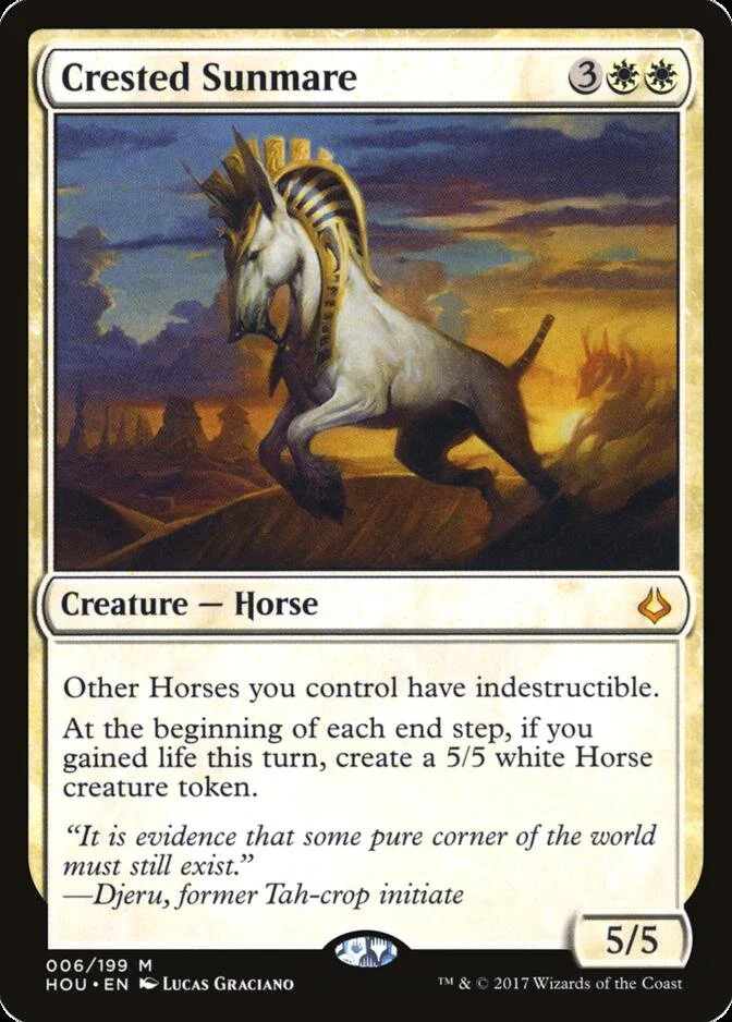 Crested Sunmare [HOU]