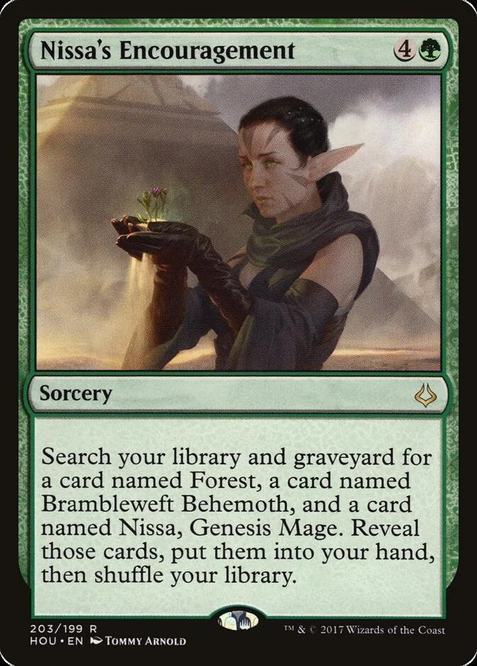Nissa's Encouragement [HOU] (F)