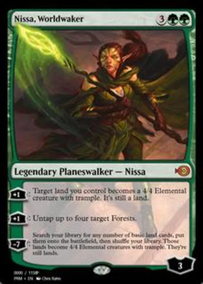 Nissa, Worldwaker <401717> [PRM]