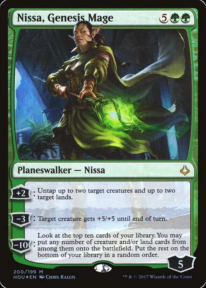 Nissa, Genesis Mage [HOU] (F)