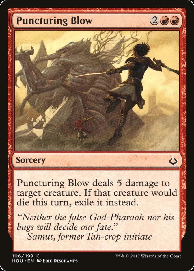 Puncturing Blow [HOU] (F)