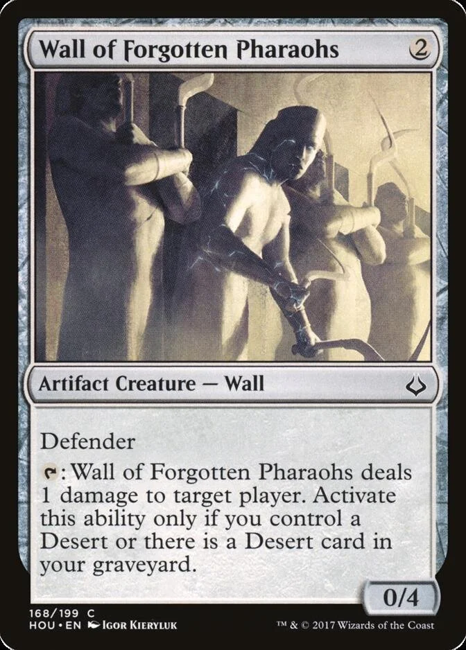 Wall of Forgotten Pharaohs [HOU] (F)