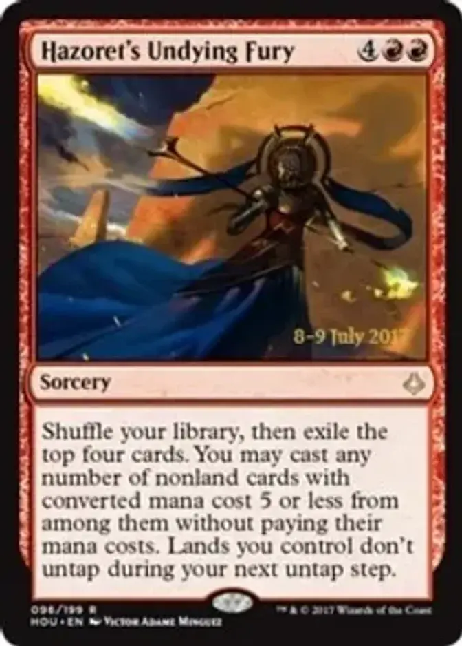 Hazoret's Undying Fury [PRM-PRE] (F)