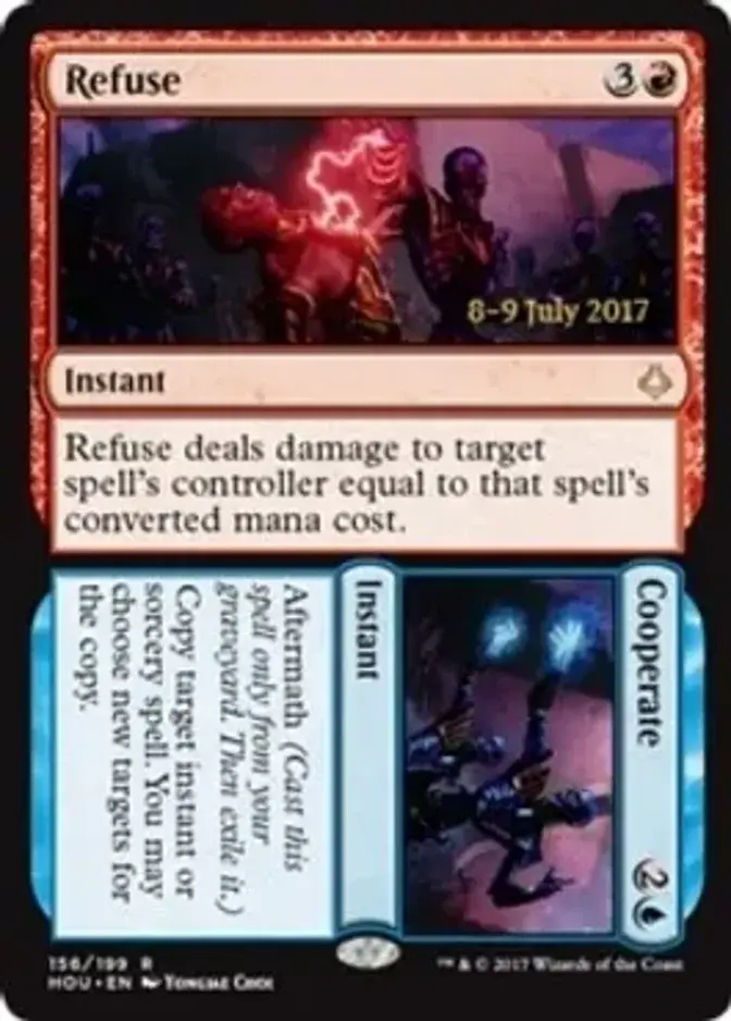 Refuse // Cooperate [PRM-PRE] (F)