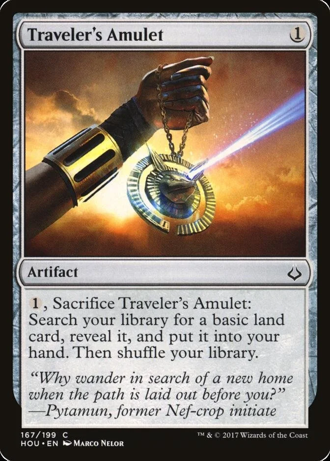 Traveler's Amulet [HOU] (F)
