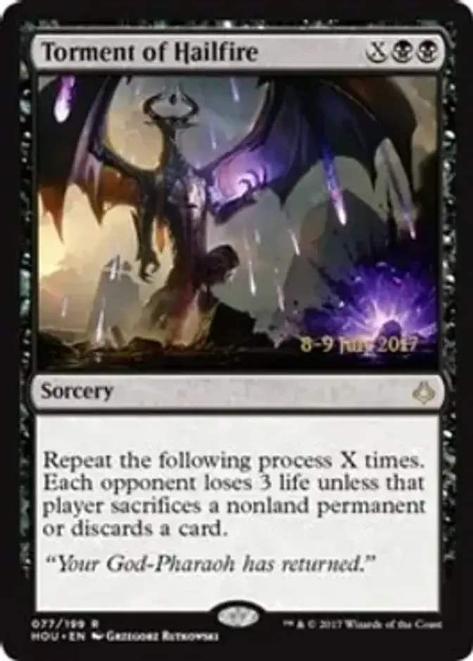 Torment of Hailfire [PRM-PRE] (F)