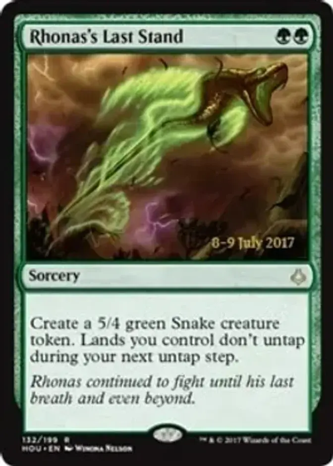 Rhonas's Last Stand [PRM-PRE] (F)