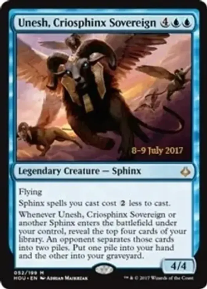 Unesh, Criosphinx Sovereign [PRM-PRE] (F)