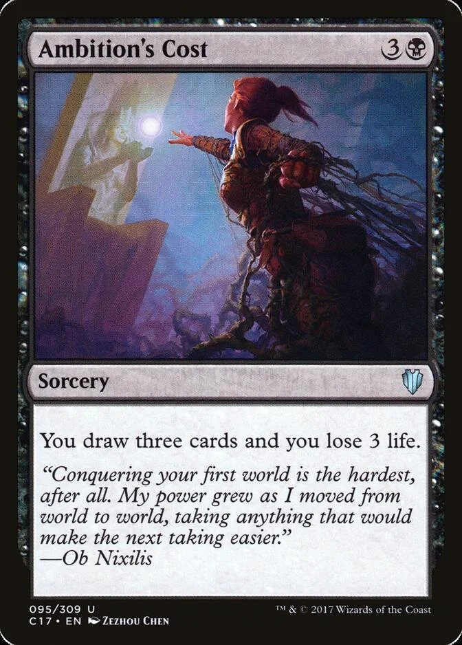 Ambition's Cost [C17]