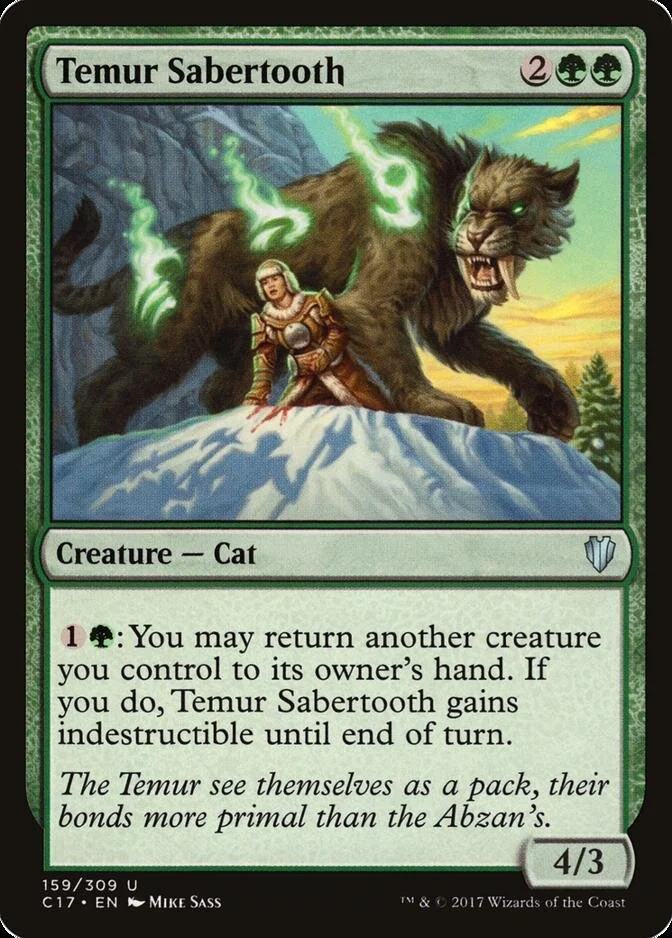 Temur Sabertooth [C17]