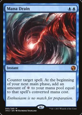 MTG Mana Drain 英語版　MP Mana Drain, Iconic Masters (IMA) Price History