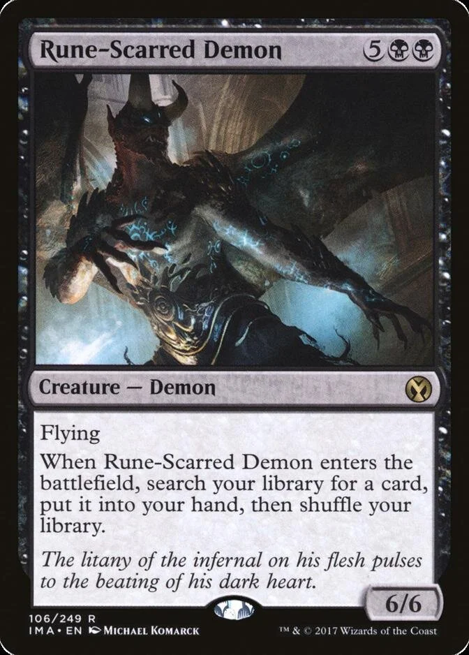 Rune-Scarred Demon [IMA] (F)