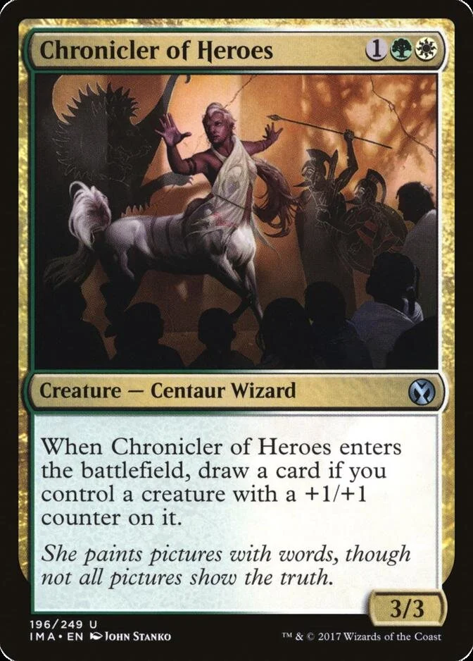 Chronicler of Heroes [IMA]