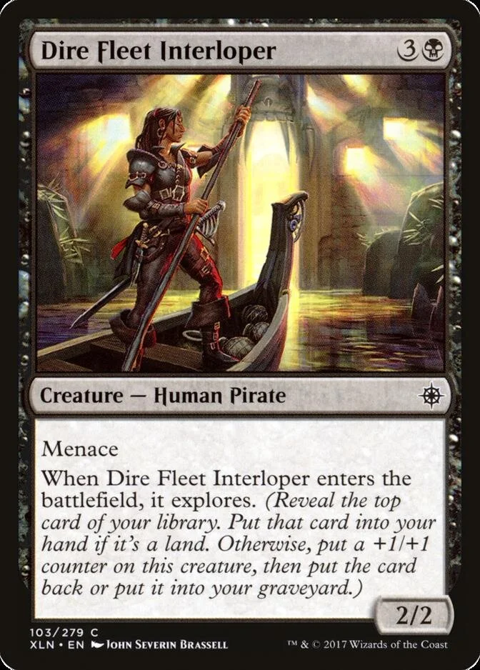 Dire Fleet Interloper [XLN]