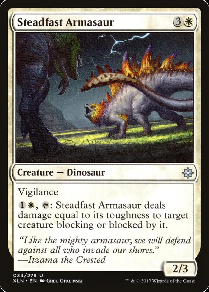Steadfast Armasaur [XLN] (F)