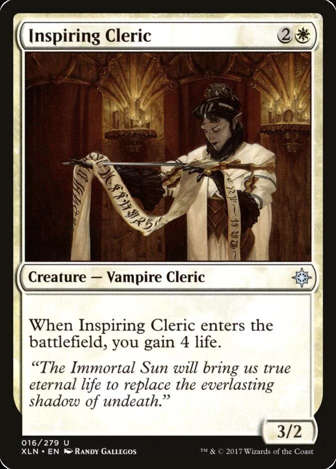Inspiring Cleric [XLN] (F)