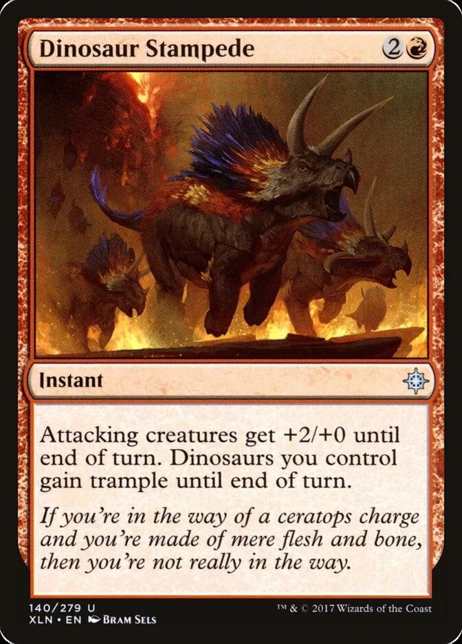 Dinosaur Stampede [XLN] (F)