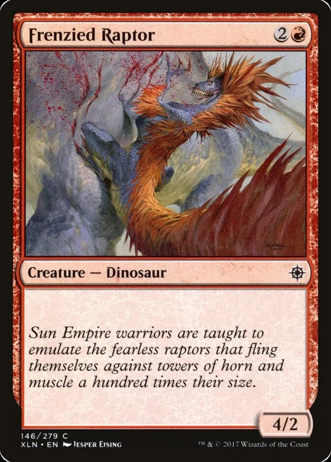 Frenzied Raptor [XLN] (F)