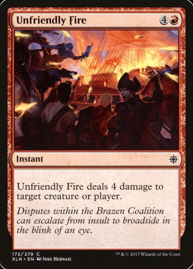 Unfriendly Fire [XLN] (F)