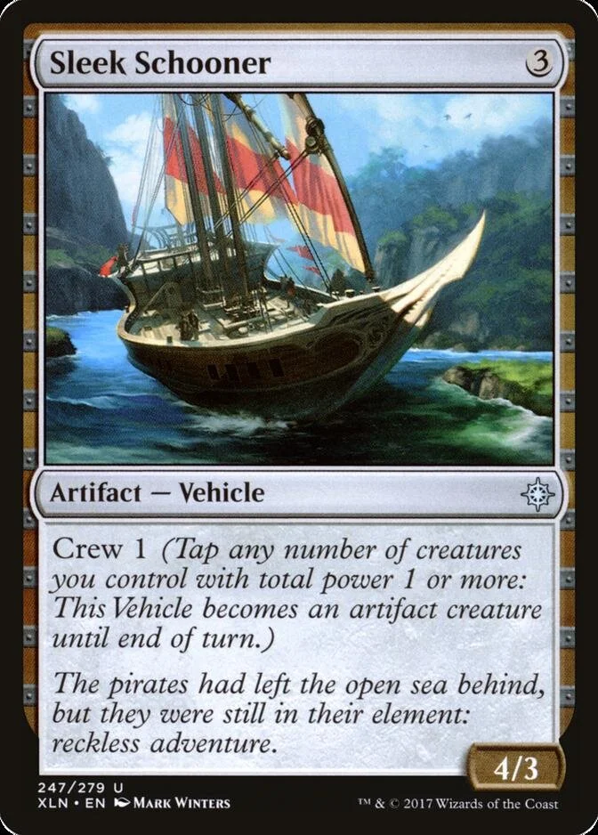 Sleek Schooner [XLN] (F)