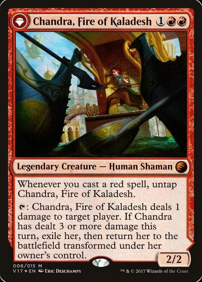 Chandra, Fire of Kaladesh [V17] (F)