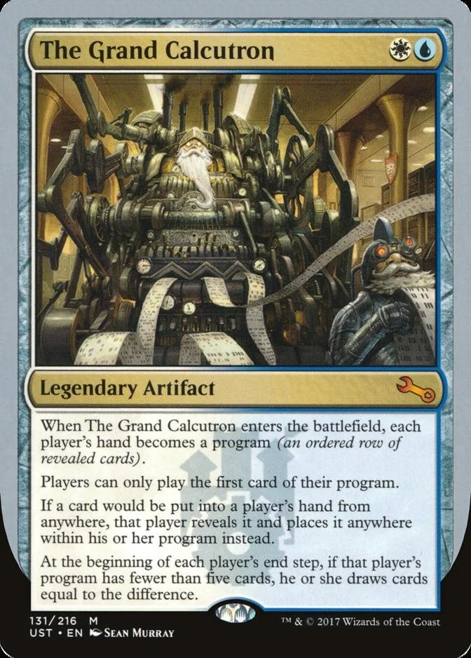 The Grand Calcutron [UST]