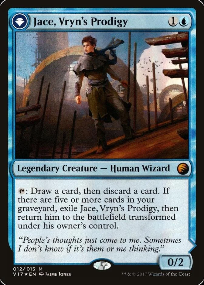 Jace, Vryn's Prodigy [V17] (F)