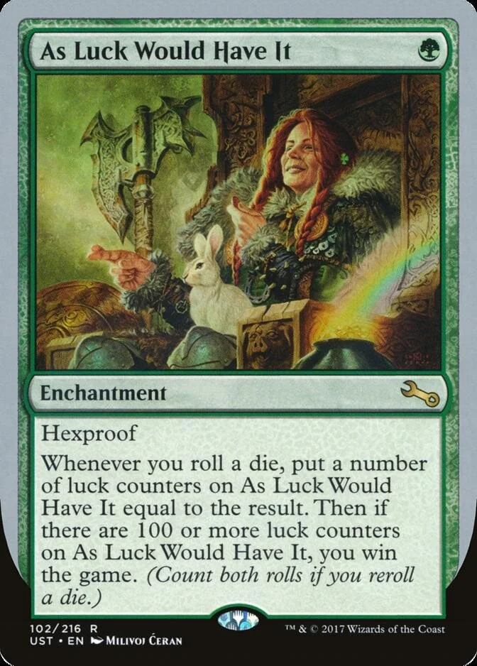 As Luck Would Have It [UST] (F)