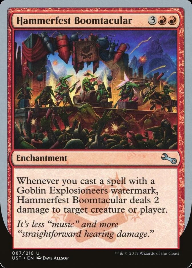 Hammerfest Boomtacular [UST] (F)