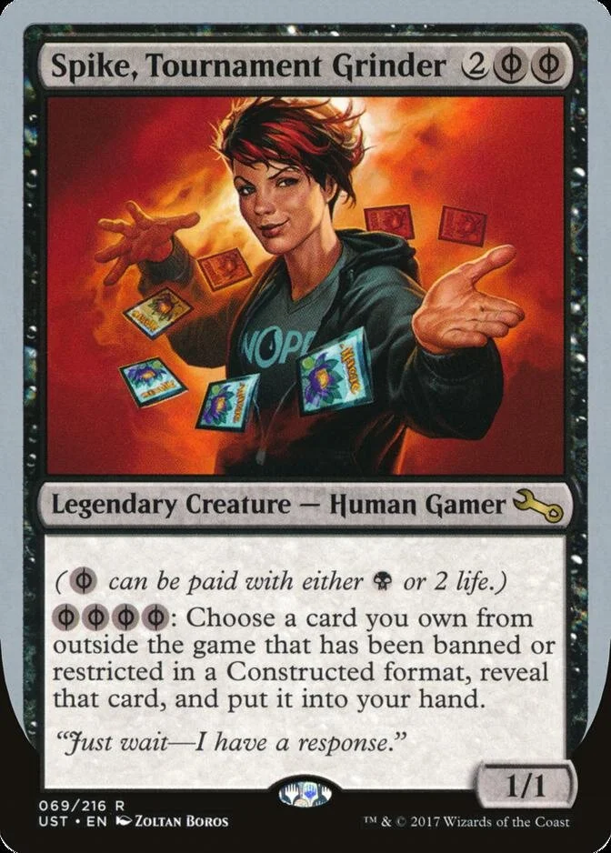 Spike, Tournament Grinder [UST] (F)