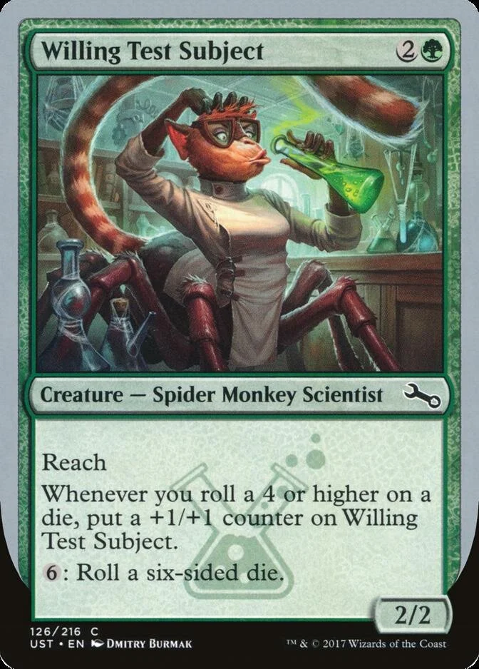 Willing Test Subject [UST]