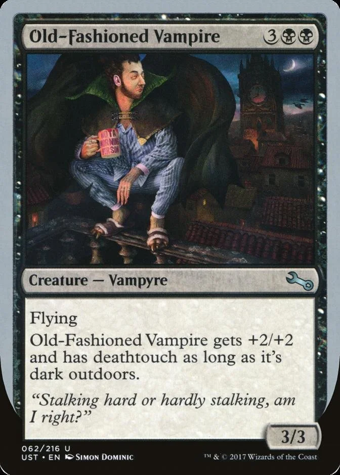 Old-Fashioned Vampire [UST]