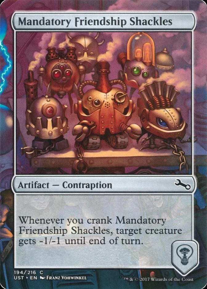 Mandatory Friendship Shackles [UST]