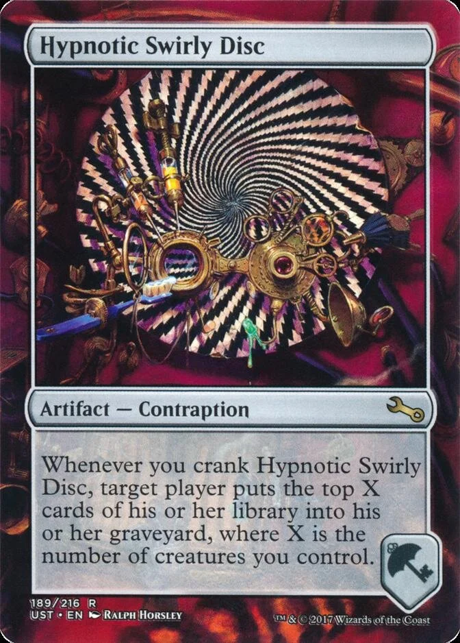 Hypnotic Swirly Disc [UST] (F)