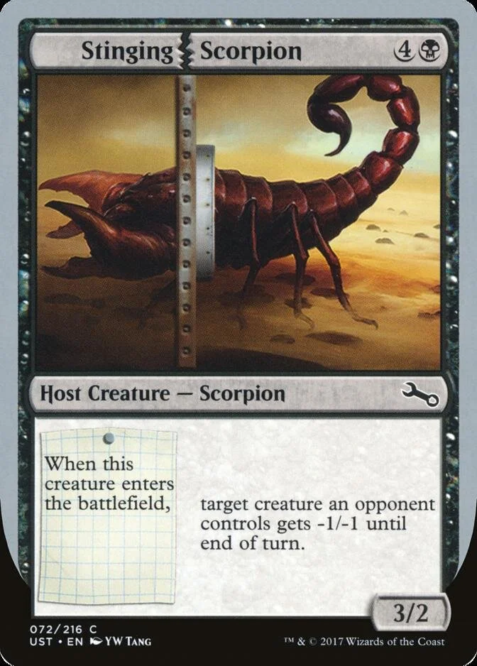 Stinging Scorpion [UST]