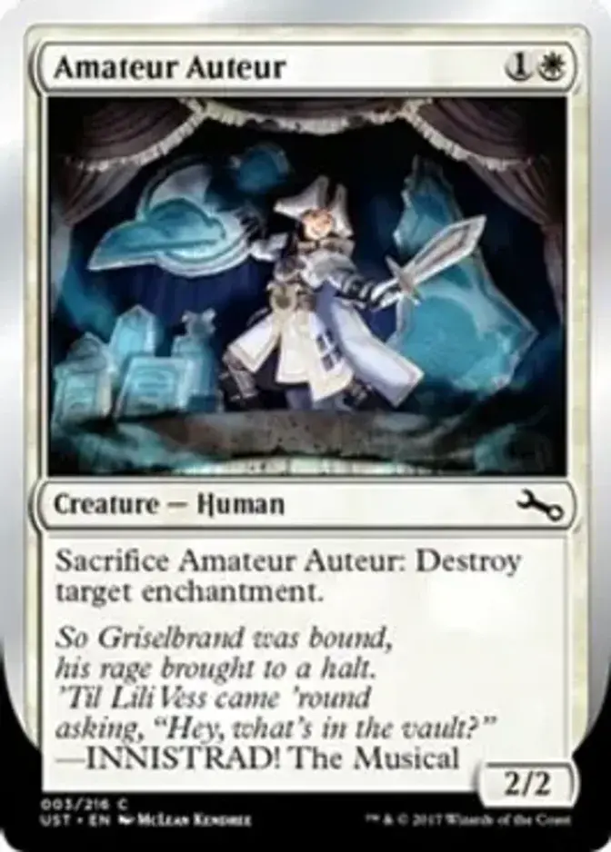 Amateur Auteur <B> [UST]