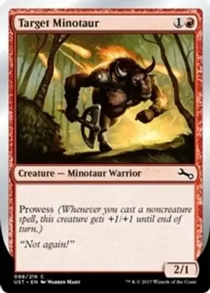 Target Minotaur <C> [UST]