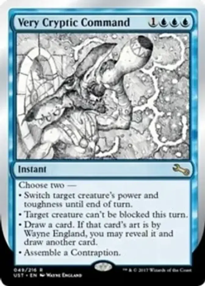 Very Cryptic Command <A> [UST]