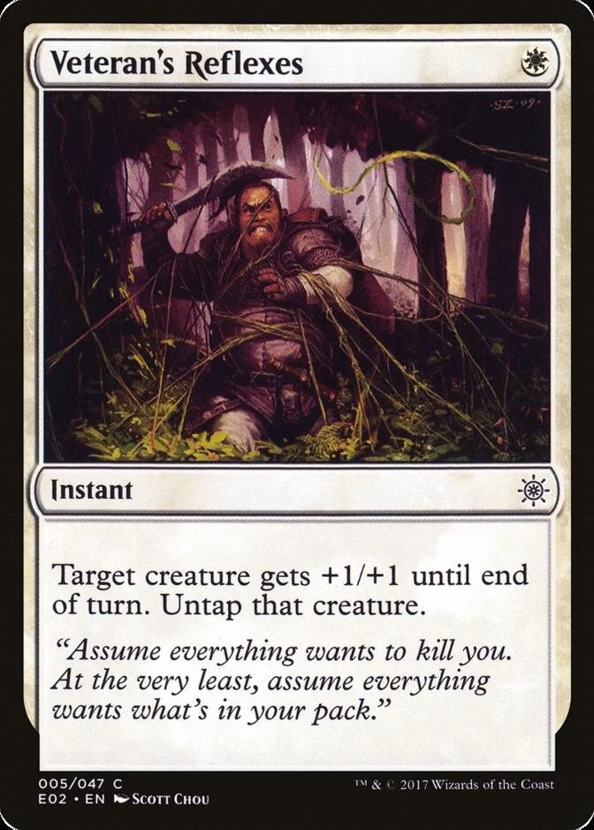 Veteran's Reflexes [E02]