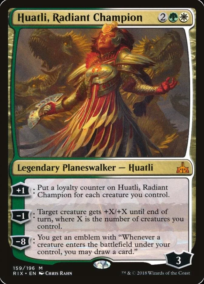 Huatli, Radiant Champion [RIX]