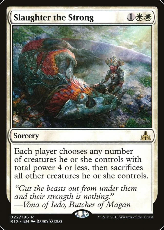 Slaughter the Strong [RIX]