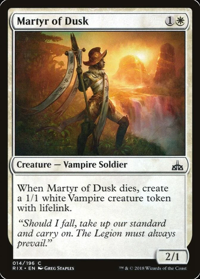 Martyr of Dusk [RIX]