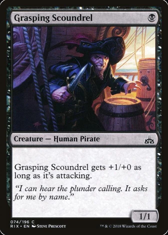 Grasping Scoundrel [RIX]